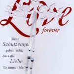 Glückwunschkarte zur Hochzeit - Love forever - Schutzengel