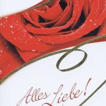 Karte Alles Liebe 41-11-018 Rose
