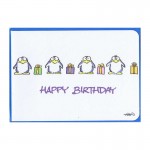 Kleine Geburtstagskarte "Happy Birthday"