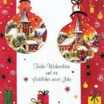 Weihnachtskarte - Weihnachtsmotiv