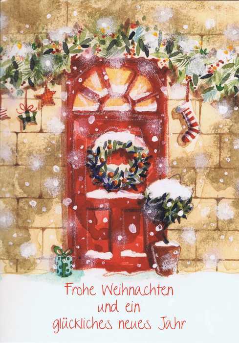 Weihnachtskarte Motiv: Weihnachten - Frohe Weihnachten