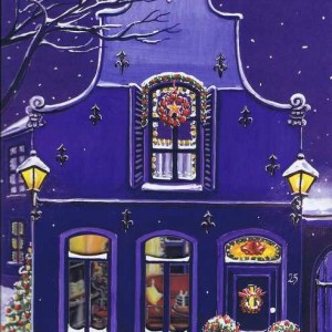 Weihnachtskarte Motiv: Weihnachten zu Hause - Frohe Weihnachten