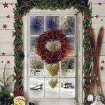Weihnachtskarte "Schöne Aussicht" Fenstermotiv 3