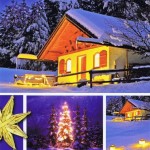 Weihnachtskarte Winterliches Motiv (22-3590)