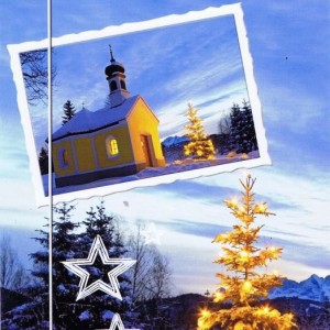 Weihnachtskarte Winterliches Motiv (22-3589)