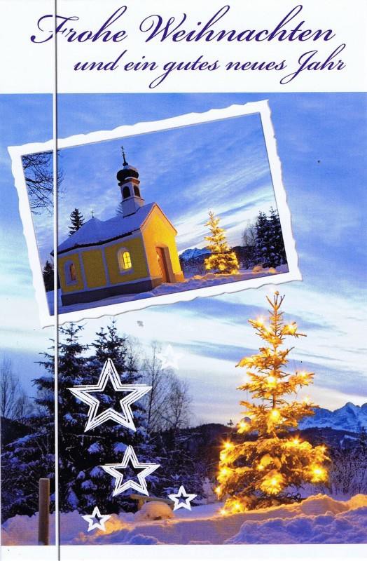 Weihnachtskarte Winterliches Motiv (22-3589)
