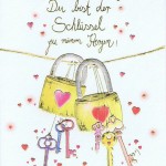 Valentinstag Skorpion's art - Du bist der Schlüssel zu meinem Herzen